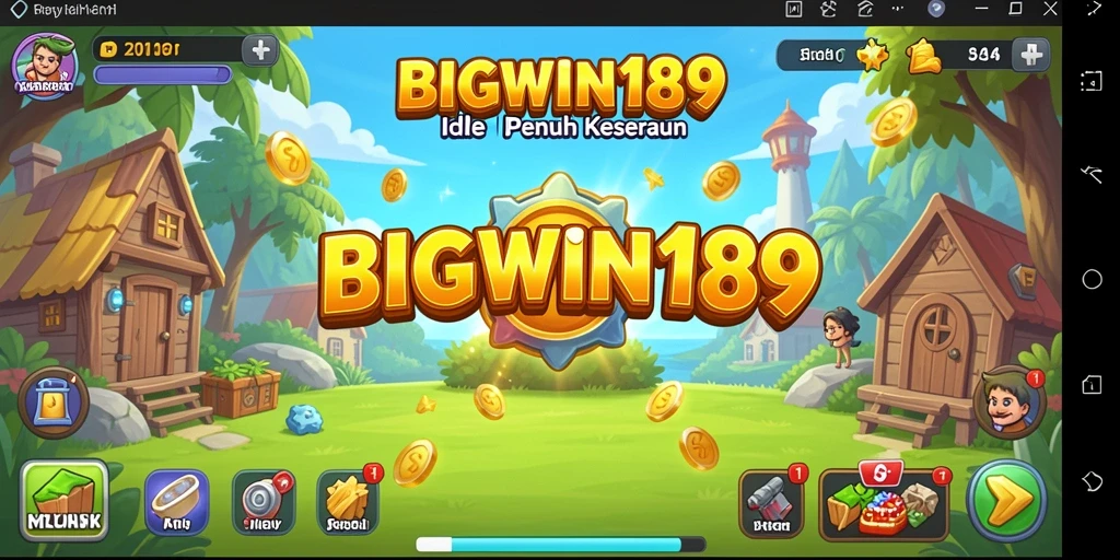 Tampilan gameplay <strong>BIGWIN189</strong> yang menarik saat mengelola sumber daya.