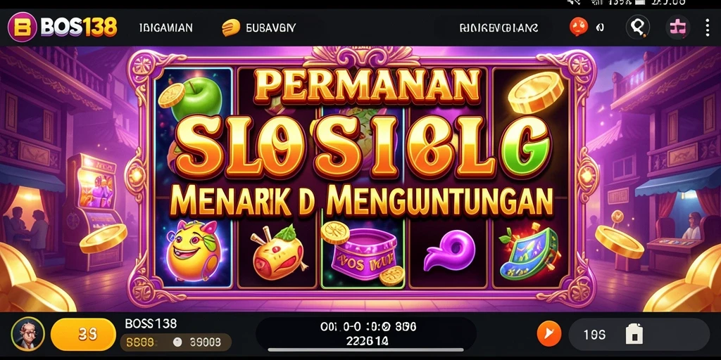 Tampilan gameplay menarik dari game Slot BOS138.