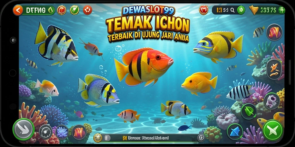 Tampilan menarik dari gameplay Tembak Ikan DEWASLOT99.