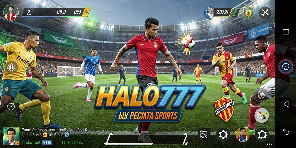 Tampilan grafis menarik dari gameplay HALO777 yang seru.
