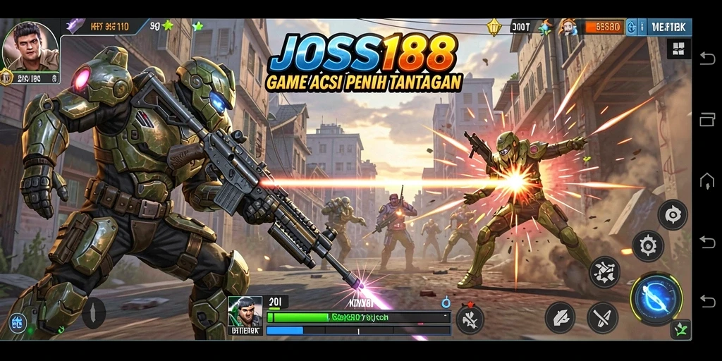 Gameplay seru dengan aksi menantang di JOSS188.