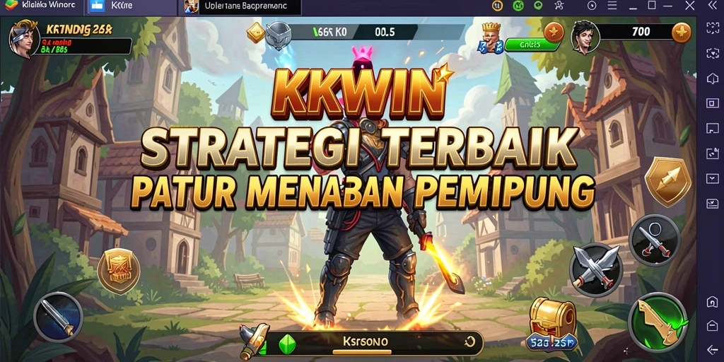 Tampilan gameplay KKWIN yang seru dan strategis.