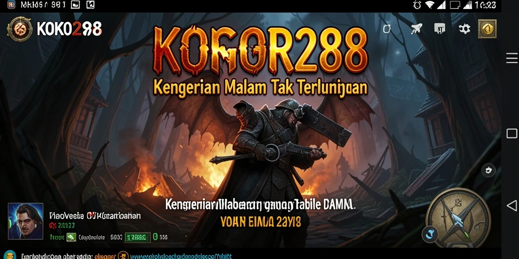 Gameplay KOKO288 menampilkan atmosfer Horror yang kental dan menegangkan.