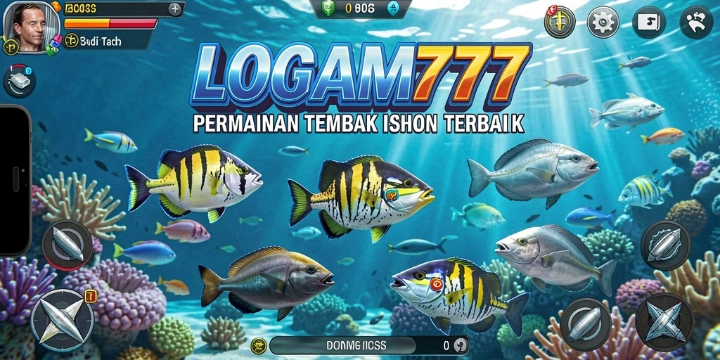 Tampilan gameplay Tembak Ikan yang mengasah ketangkasan.