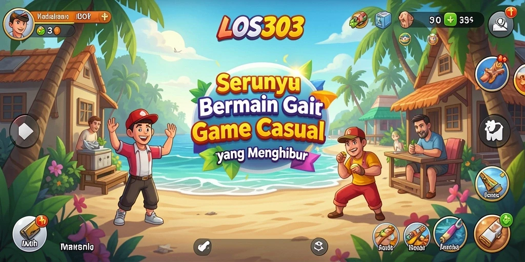 Screenshot LOS303 menampilkan gameplay seru dan penuh warna.