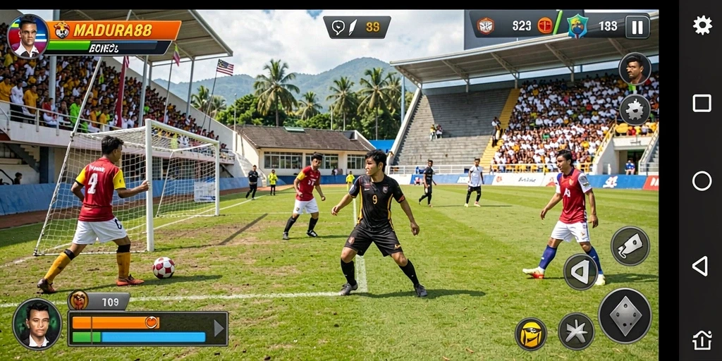 Tampilan gameplay menarik dari MADURA88 di dunia olahraga.