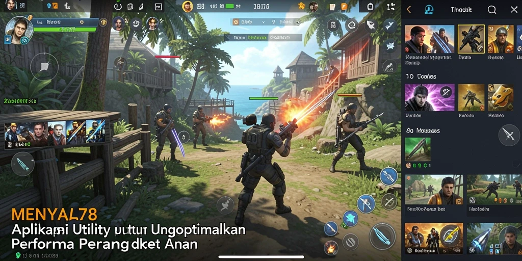 Tampilan antarmuka MENYALA78 yang informatif dan mudah digunakan.