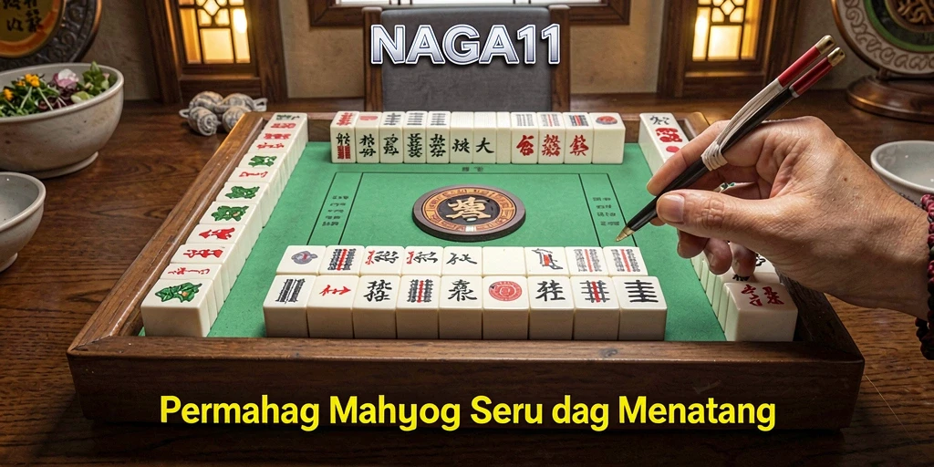 Tampilan game Mahjong yang menarik dan penuh warna.