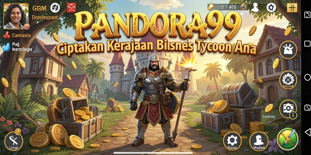 Tampilan menarik dari gameplay PANDORA99 yang seru dan inovatif.