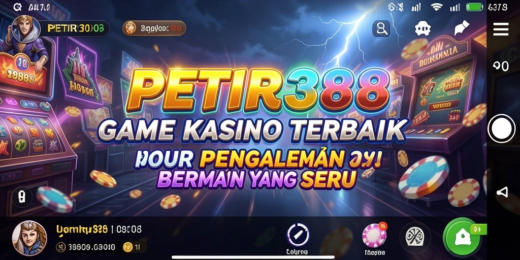 Tampilan menarik dari gameplay Kasino di PETIR388.