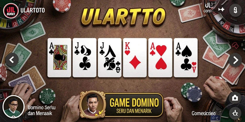 Tampilan gameplay ULARTOTO yang menarik dan mendebarkan.