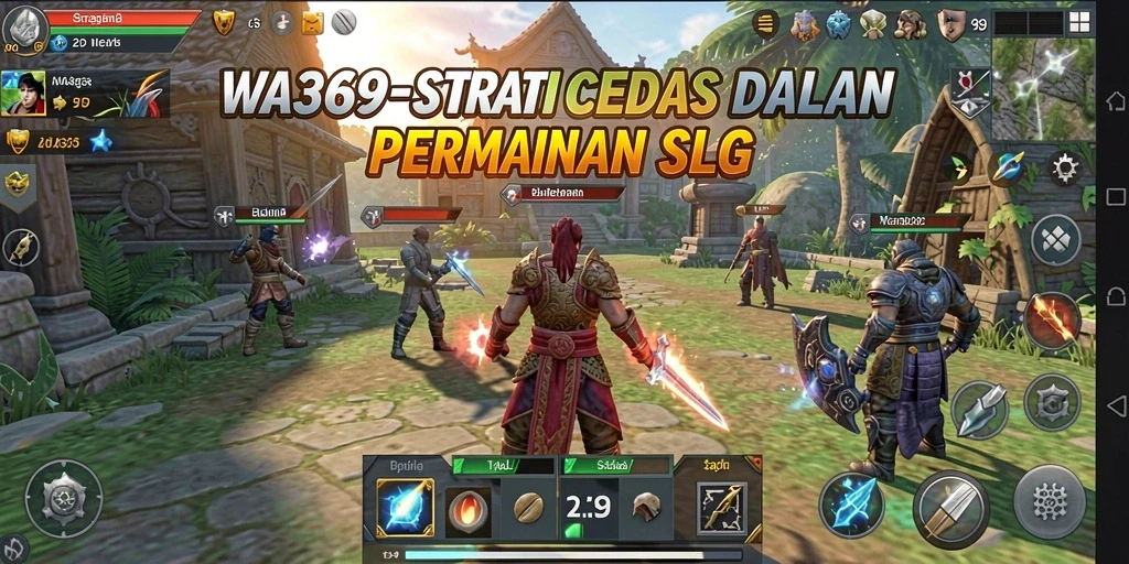 Tampilan gameplay strategis yang mendebarkan di WA369.